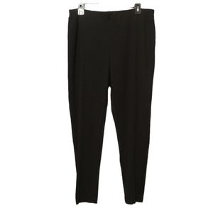 Black J. Jill Ponte Slim Leg Pants sz Medium
